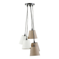 Penkių gaubtų pakabinamas šviestuvas 14050617